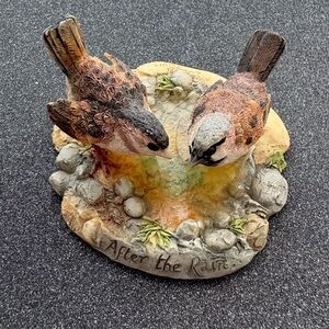 Vintage Schmid Lowell Davis figure, Scotland, 1994, After the Rain